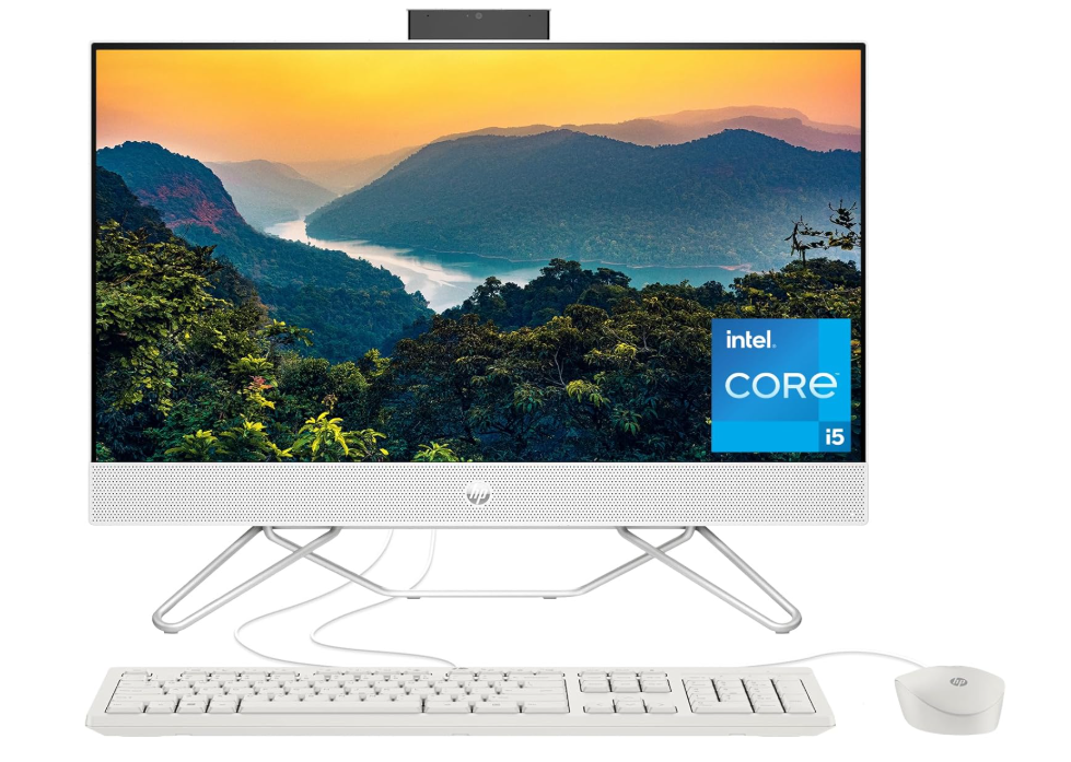 HP AIO 24-CB1025NH CORE I5-1235U|8GB|512SSD|DOS|23.8"|WHITE