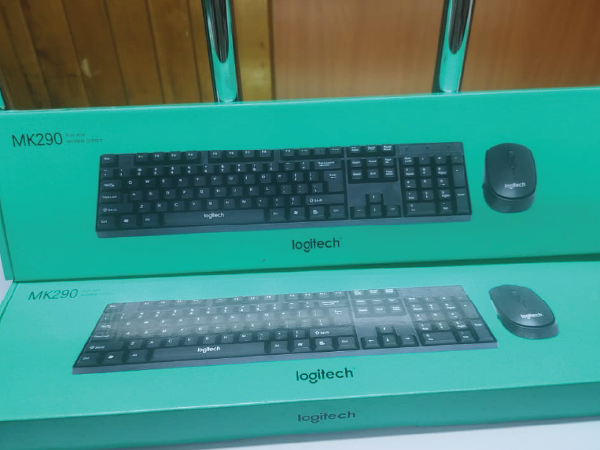 Logitech wireless keyboard mouse mk290